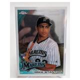 2010 Topps Chrome Mike Stanton RC #190