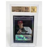 2007 Bowman Sterling Black Clayton Mortensen 9.5