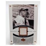 2005 UD Red Schoendienst Relic #CM-SD