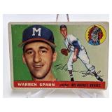 1955 Topps Baseball - Warren Spahn - #31