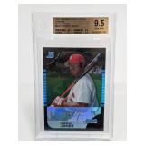 2005 Bowman Chrome Ref. Daryl Jones Beckett 9.5
