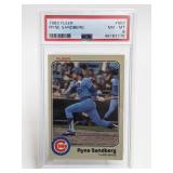 1983 Fleer Ryne Sandberg #507 PSA 8