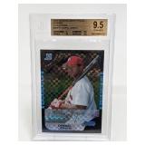 2005 Bowman Chrome XFrac. Daryl Jones Beckett 9.5