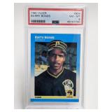 1987 Fleer Barry Bonds #604 PSA 8