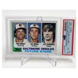 1982 Topps Bonner/Ripken/Schneider #21 PSA 4