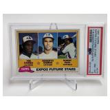 1981 Topps T.Raines/R.Ramos/B.Pate #479 PSA 8