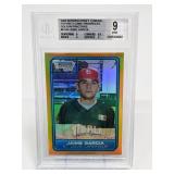 2006 Bowman Chrome Gold Ref Jaime Garcia Beckett 9