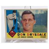 1960 Topps Baseball - Don Drysdale - # 475