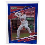 2021 Donruss Blue Mike Trout #170