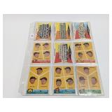 1960 Topps Baseball Checklist & Coaches Cards
