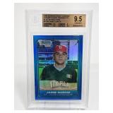 2006 Bowman Draft Blue Jaime Garcia Beckett 9.5