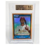 2006 Bowman C. Orange Daniel Descalso Beckett 9.5