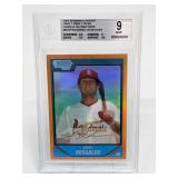 2006 Bowman C. Orange Daniel Descalso Beckett 9