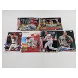 (6) Mike Trout Baseball Cards
