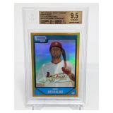 2006 Bowman Chrome Gold Daniel Descalso Beckett9.5