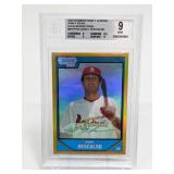 2006 Bowman Chrome Gold Daniel Descalso Beckett9.5