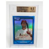 2006 Bowman Chrome Blue Daniel Descalso Beckett9.5
