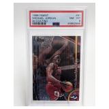 1998 Finest Michael Jordan #81 PSA 8