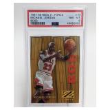 1997 Skybox Michael Jordan Boss #10 PSA 8