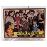 1962 Topps Baseball - Babe Ruth Story - # 143
