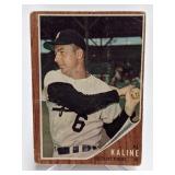 1962 Topps Baseball - Al Kaline # 150 MK on Back