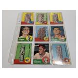 1963 Topps Baseball Team Cards Kubek Roberts