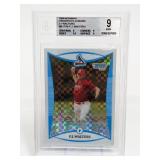 2008 Bowman Chrome XFrac. P.J. Walters Beckett 9
