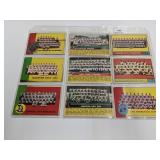 1956/1961/1963 Team Cards Yankees Team