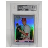 2010 Bowman Chrome Ref. Shelby Miller Beckett 8.5