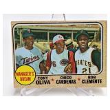 1968 Topps Baseball Roberto Clemente # 480