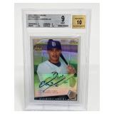2009 Topps Chrome Ref. Everth Cabrera AU Beckett 9