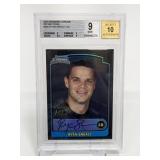 2003 Bowman Chrome Ref. Ryan Shealy AUTO Beckett 9
