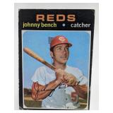 1971 Topps Baseball - Johnny Bench - # 250