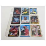 1980 Baseball Stars Canseco Bo Jackson & Larkin