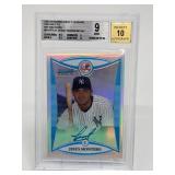2008 Bowman Chrome Ref. Jesus Montero AU Beckett9