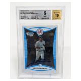 2008 Bowman Chrome Ausin Romine AU Beckett 9