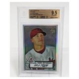 2007 Topps Chrome Ref. Mark Reynolds Beckett 9.5