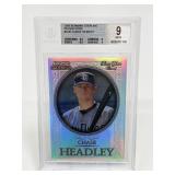 2005 Bowman Sterling Ref. Chase Headley #CHE Mint9
