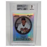 2005 Bowman Sterling Ref. Nolan Reimold Beckett 9
