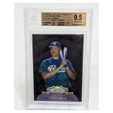 2006 B Sterling Black Ref Will Venable Beckett 9.5