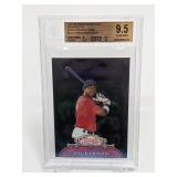 2006 Bowman Ster. Black Chris Dickerson Beckett9.5