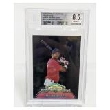 2006 Bowman Ster. Black Chris Dickerson Beckett8.5