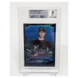 2004 Bowman Chrome Blue Ref. Scott Olsen Beckett 9