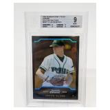 2004 Bowman Chrome Gold Ref. Jacob Mcgee Beckett 9
