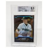 2004 Bowman Chrome Gold Jacob Mcgee Beckett 9.5