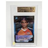 2005 Bowman Chrome Ref. Ryan Garko Beckett 9.5