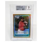 2006 Bowman Chrome Gold Chris Dickerson Beckett 9
