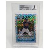 2006 Bowman Chrome XFrac. Brandon Jones Beckett 9