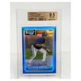 2006 Bowman Chrome Blue Alcides Escobar Beckett9.5