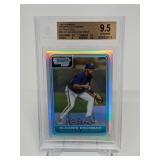 2006 Bowman Chrome Ref Alcides Escobar Beckett 9.5